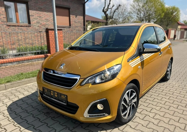 siemianowice śląskie Peugeot 108 cena 36900 przebieg: 17000, rok produkcji 2018 z Siemianowice Śląskie